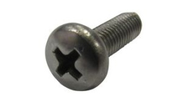 RND 610-00617 [100 шт], Rounded Head Screw, Machine/Pan Head, Phillips, PH2, M5, 16mm, Pack of 100 piece, RND Components