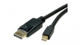 11.04.5814, Video Cable, DisplayPort Plug - Mini DisplayPort Plug, 7680 x 4320, 1m, Roline