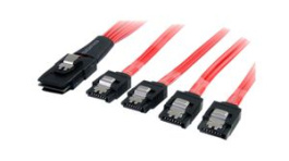 SAS8087S4100, SAS Cable 1 m Red, StarTech.com