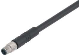 79 3101 52 03, Разъем: M5; вилка; "папа"; провода; на провод; PIN: 3; 1А; прямой, Binder