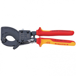95 36 250, Cable cutters with ratchet principle, Knipex