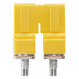 1052560000 WQV 10/2 cross connector 10 mm2 yellow
