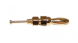 BU-P3276, Banana Plug, Metal, 5A, 2kV, Gold, MUELLER