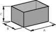 RTM102-BLK/1 Plastic enclosure black 30 x 20 x 15 mm ABS